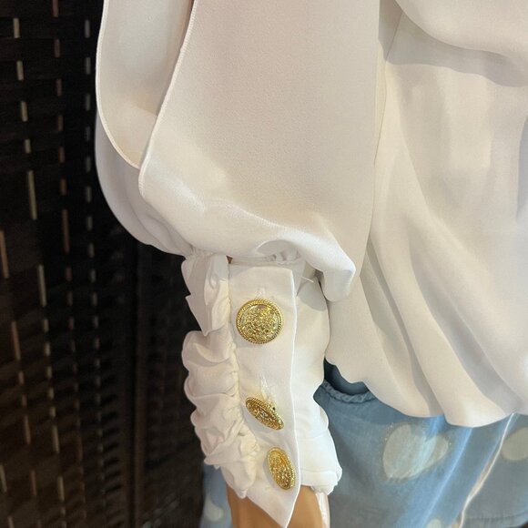 MINOUU WOMEN BLOUSE SIZE S/M - Picture 5 of 5